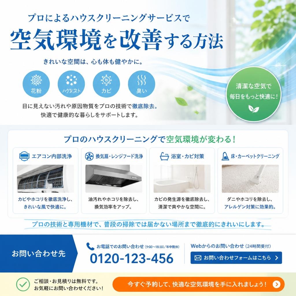 7. あなたの快適な空気環境を手に入れよう！