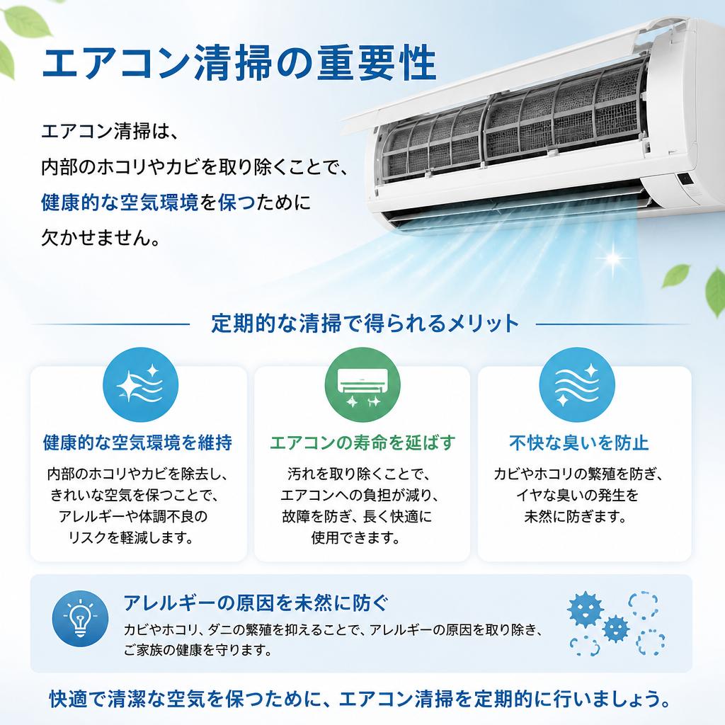 エアコン清掃の重要性