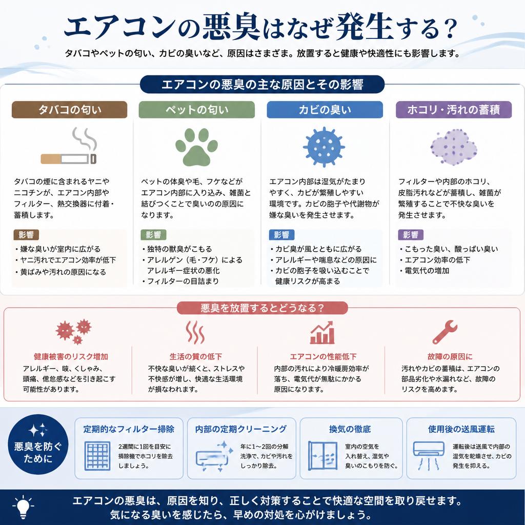 嫌な臭いの元はここにある！