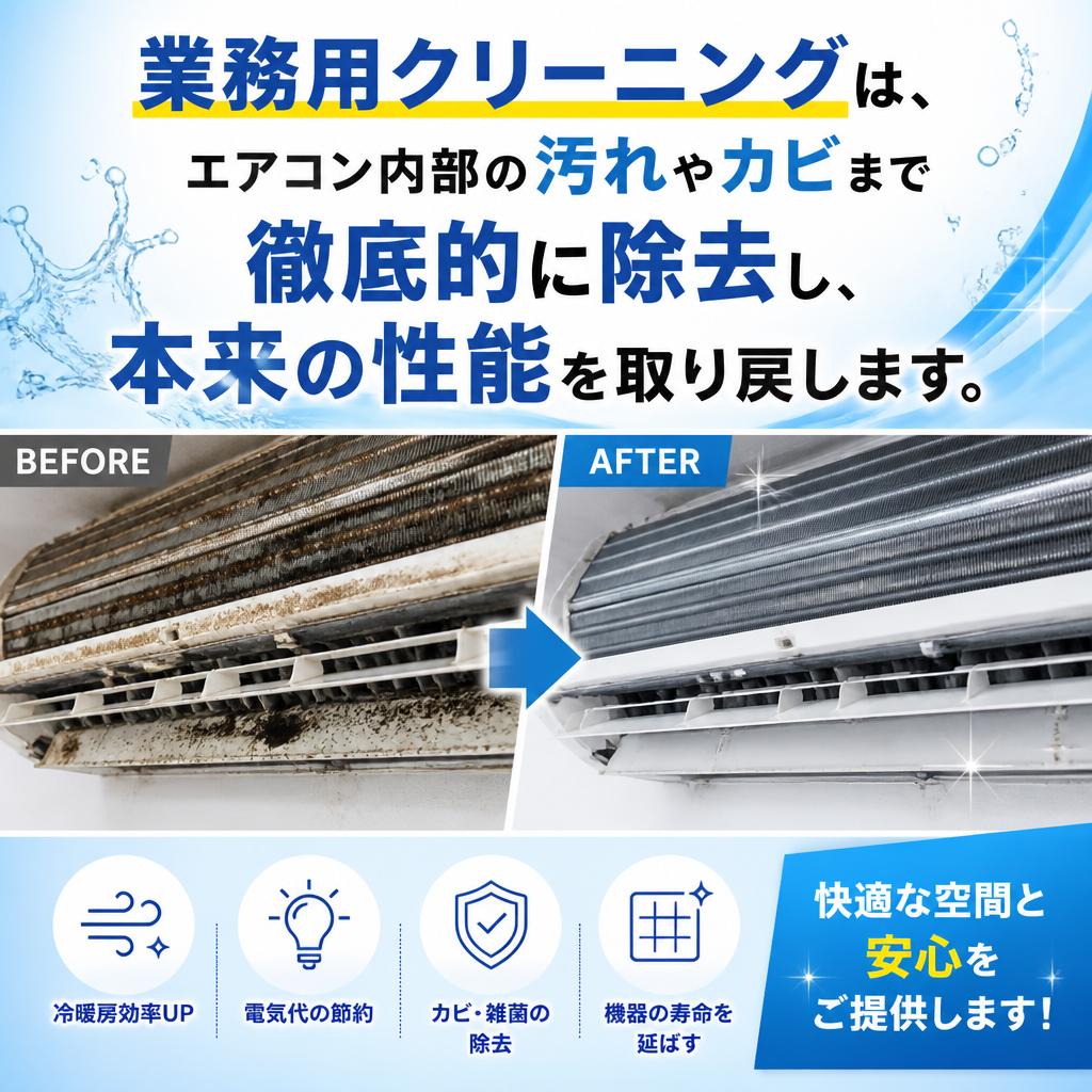 業務用クリーニングの利点