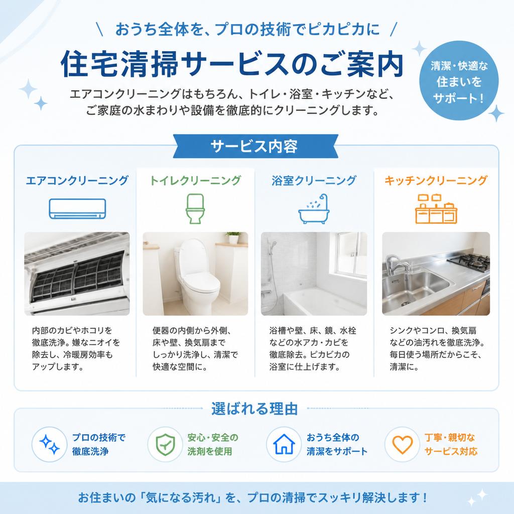4. 住宅清掃の全体像
