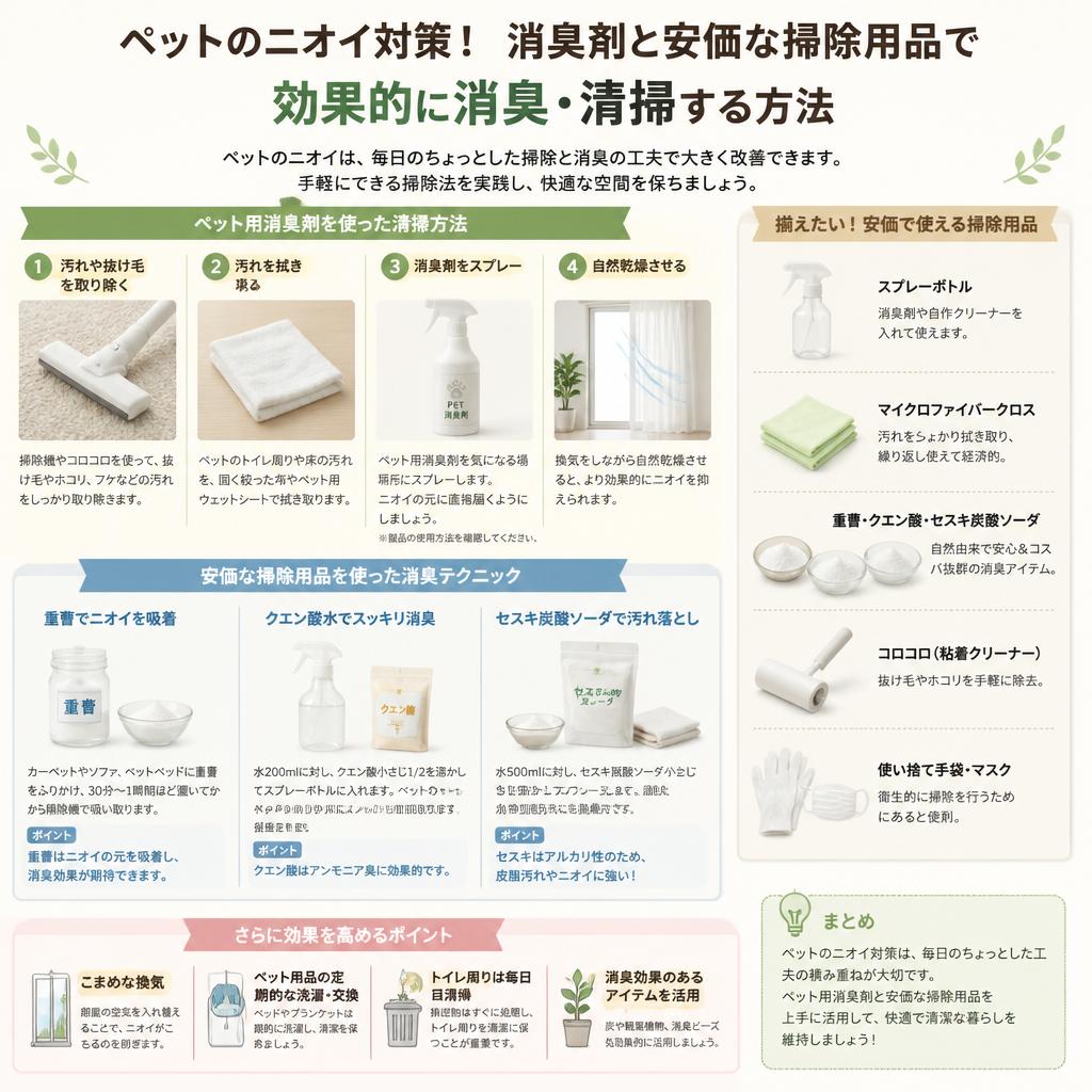 効果的な清掃方法