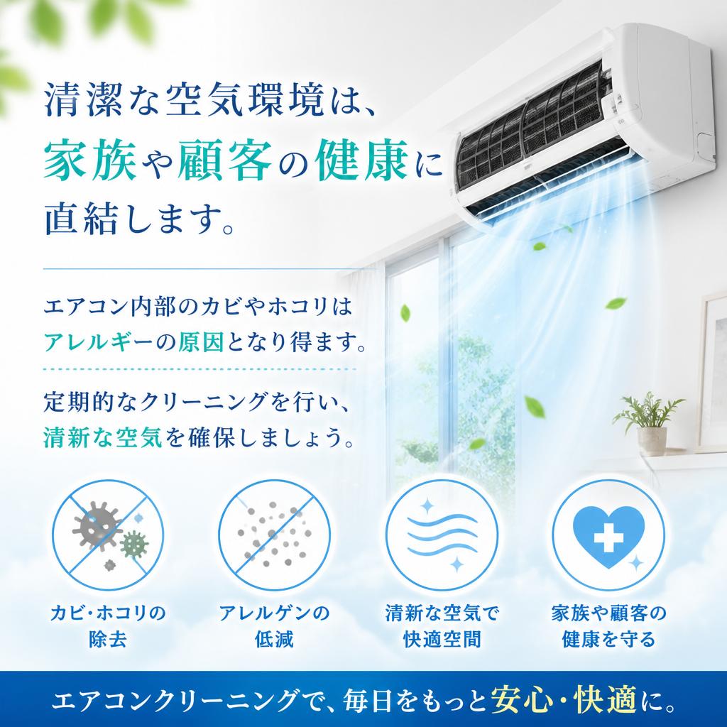 清潔な空気の重要性