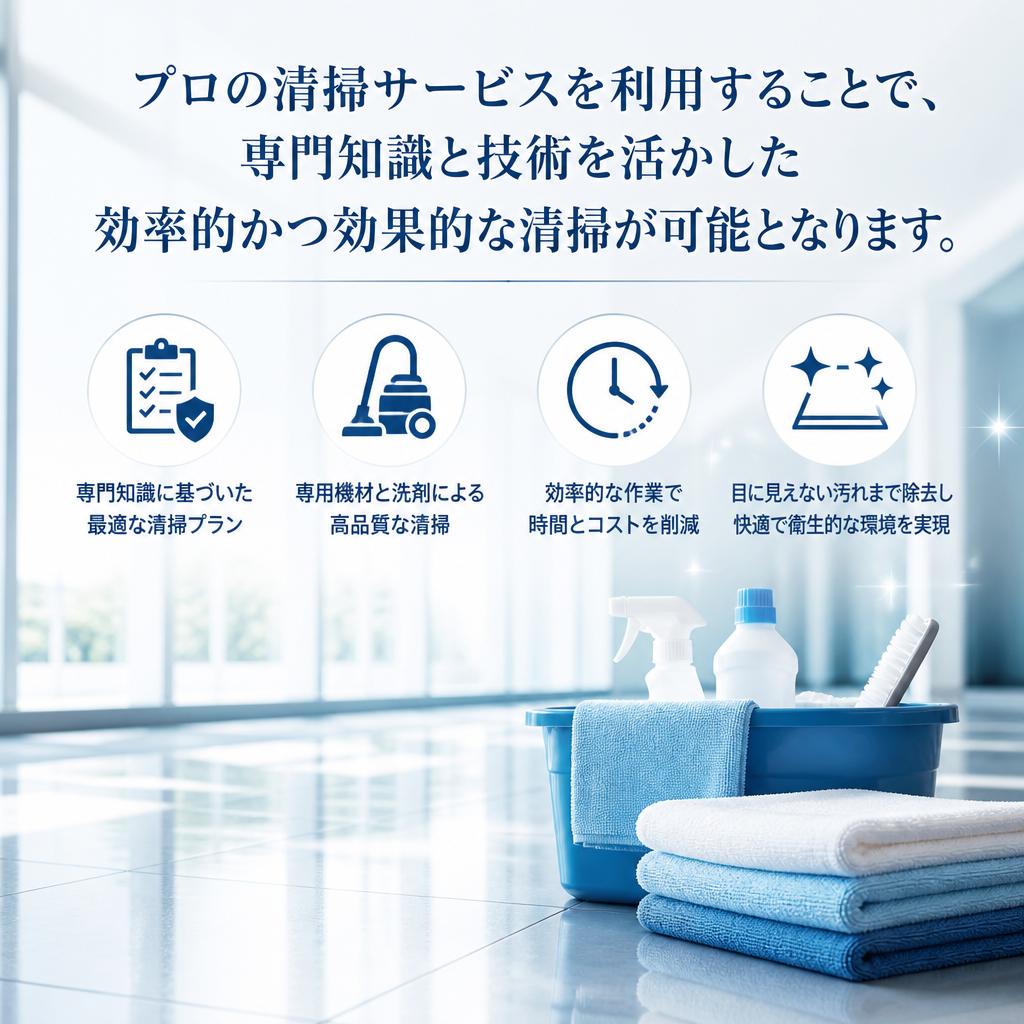 5. 業務用清掃サービスのメリット