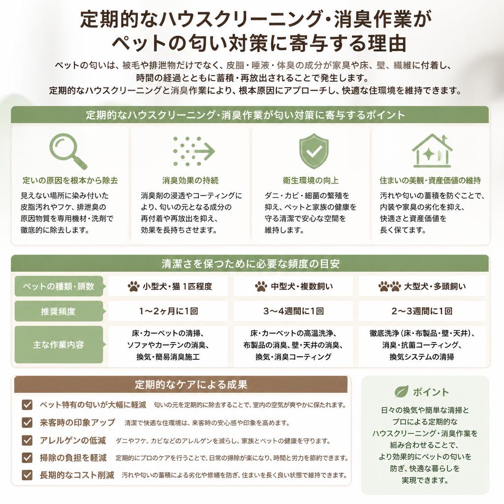 5. 定期的なお手入れの重要性