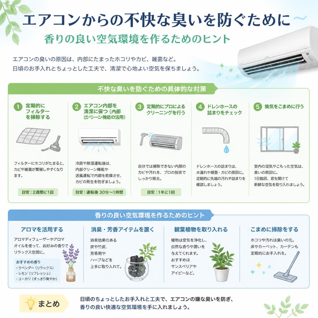 臭いの発生を防ぐためのポイント