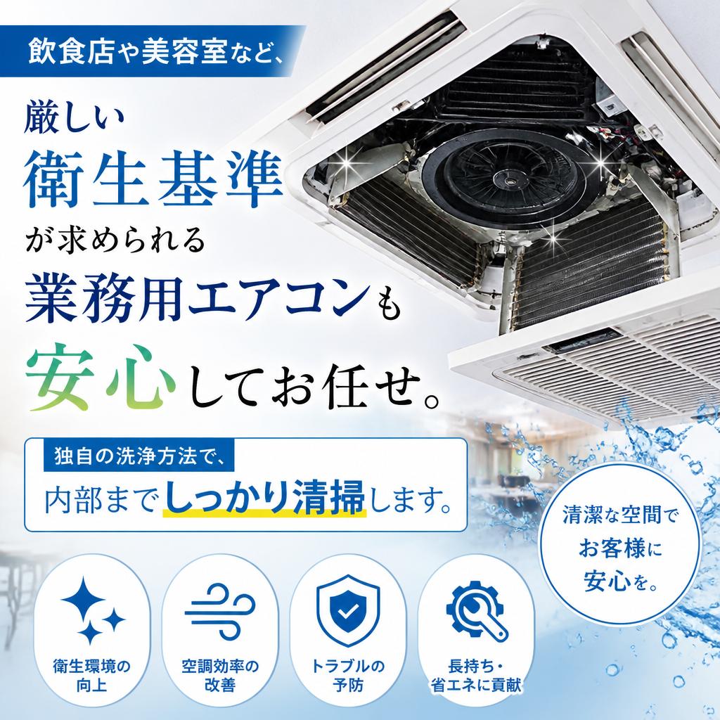 業務用エアコンの専門技術