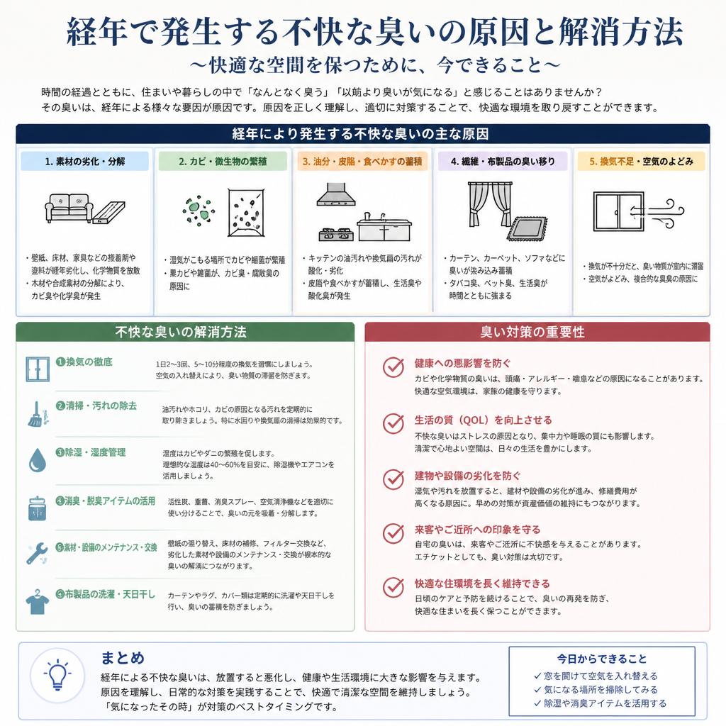 臭いの原因とその対策